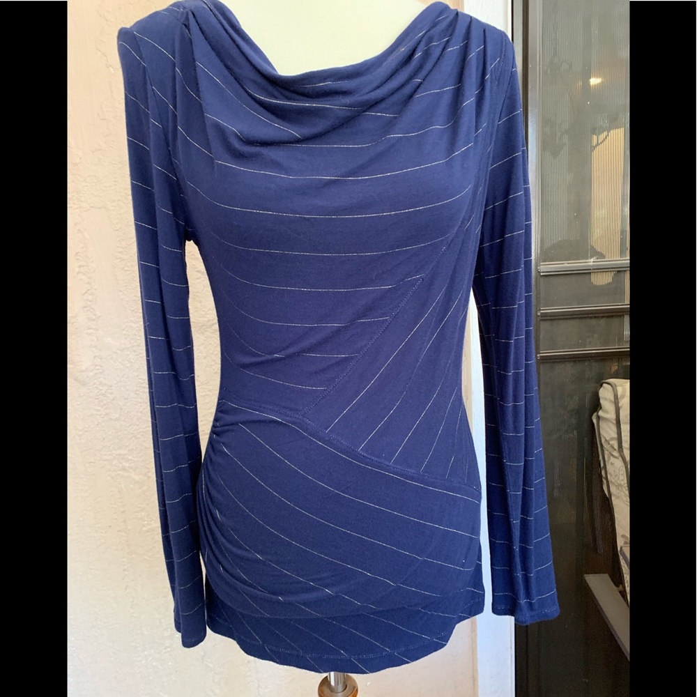 Draped Neck Top